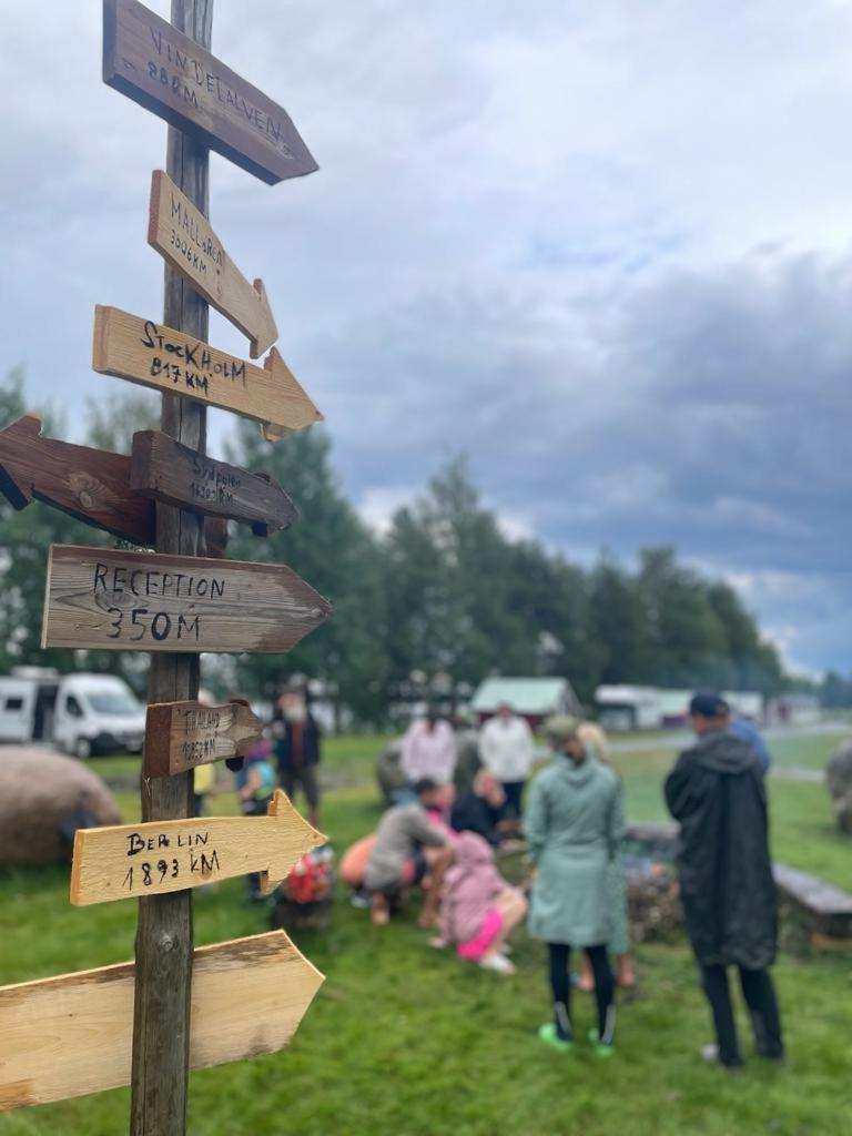 Trollforsen Camping & Cottages Gargnäs 外观 照片